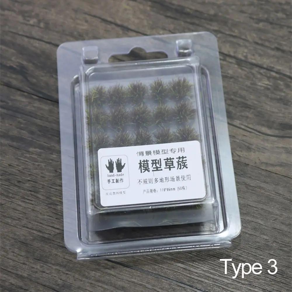 Irregular Grass Tufts Artificial Flower Cluster Simulation Wargaming Scenery Sand Table Layout DIY Accessories Modeling Material