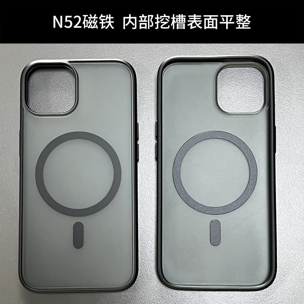 Skin magnetic mobile phone case is suitable for Apple 11 oil injection iphone11pro max matte 11 anti-drop mobile phone case.