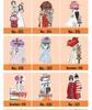 Hand-Painted Wedding & Engagement Cartoon Figure Welcome Standee