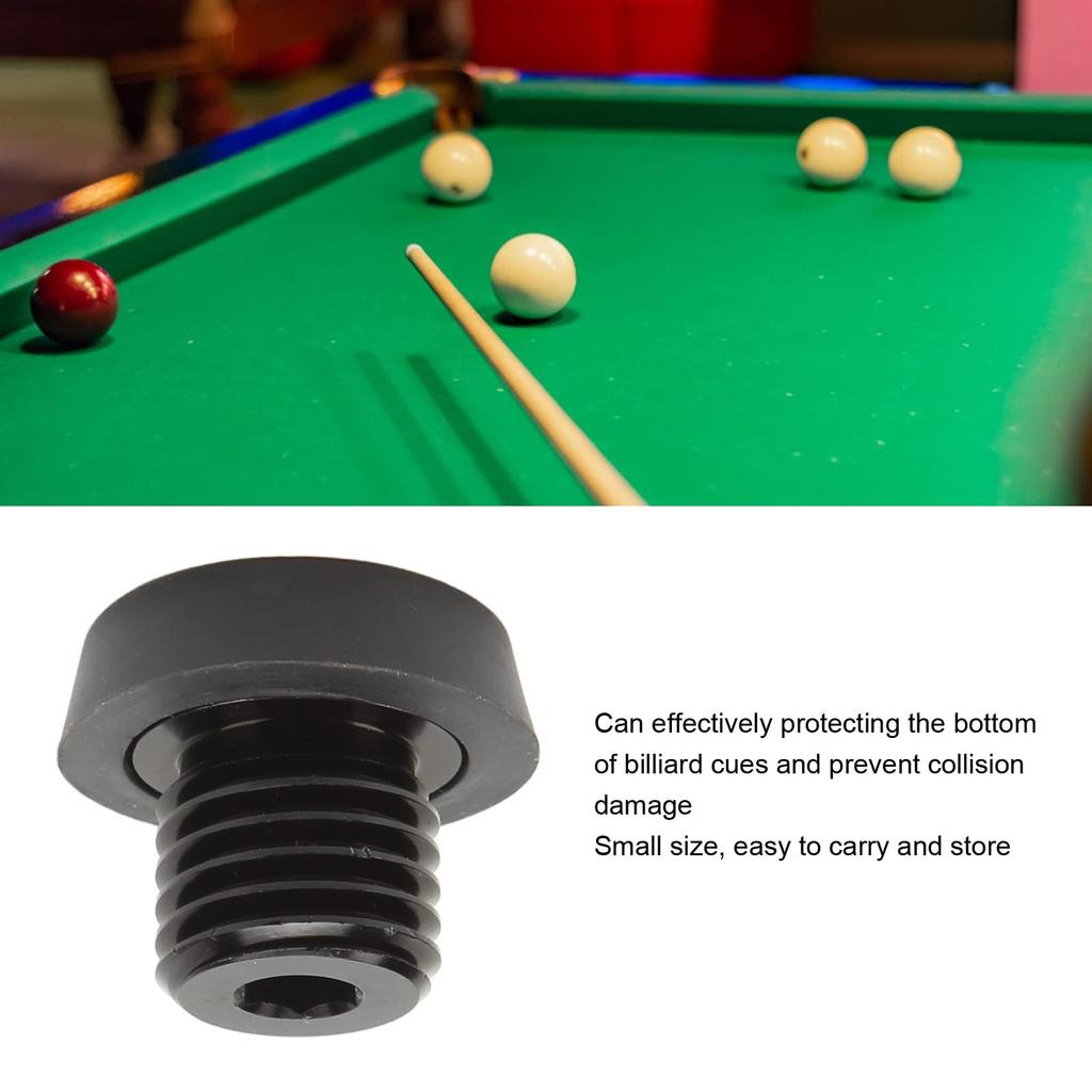 Billiard Cue Rubber Bumper Bat Connection Extension Made of Aluminum