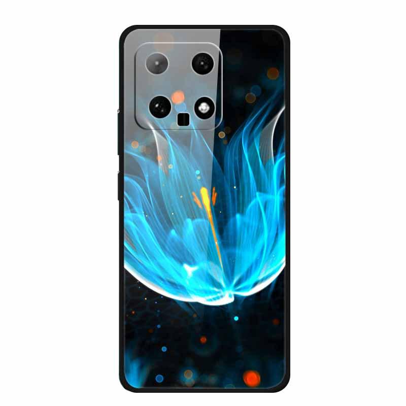 Xiaomi 14 Phone Case: Colorful Butterfly Design, Tempered Glass, Creative Style, Hot Seller