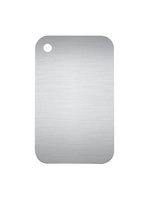 Tabla de cortar de titanio ultrafina, tabla de cortar de cocina de doble cara, acero inoxidable 304 de grado alimenticio, alfombrilla de corte de cocina