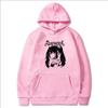 The Girl Print Pattern Pullover Women Harajuku Trip Outdoor Sweatshirt Autumn And Winter Fleece Loose Hoodie