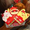 New Year Cat Koi Lucky Bag: Children's Red Envelope Crossbody Gift