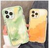 Art Abstract Graffiti Luminous Phone Case For Iphone 14 13 11 12 Pro Max X Xr Xs Max Clear Silicone Shockproof Bumper Cover Case