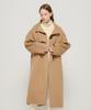 Roidesrois Handy Premium Duffle Wool Long Coat (Beige)