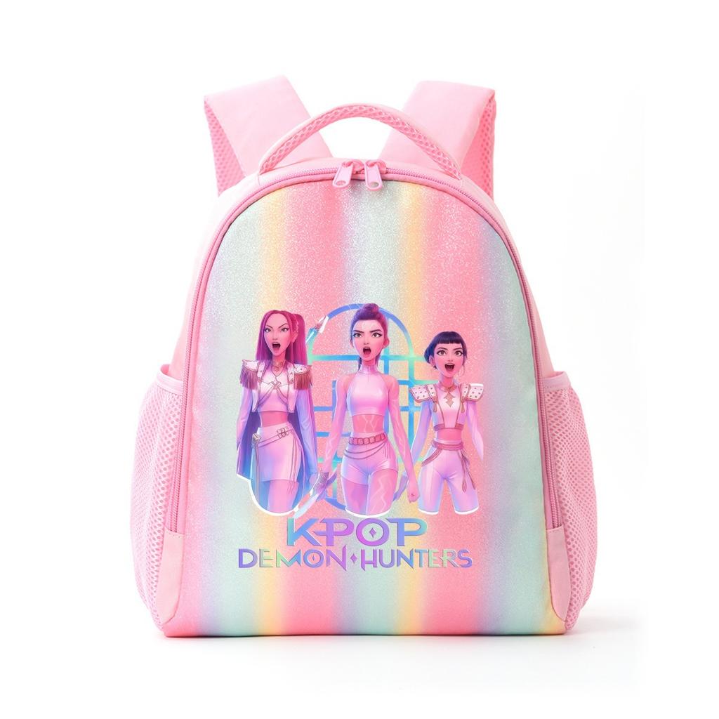 Kpop Witch Hunters Children'S Backpack Elementary School Student Rainbow School Bag Children'S Backpack Travel Lightweight Leisure