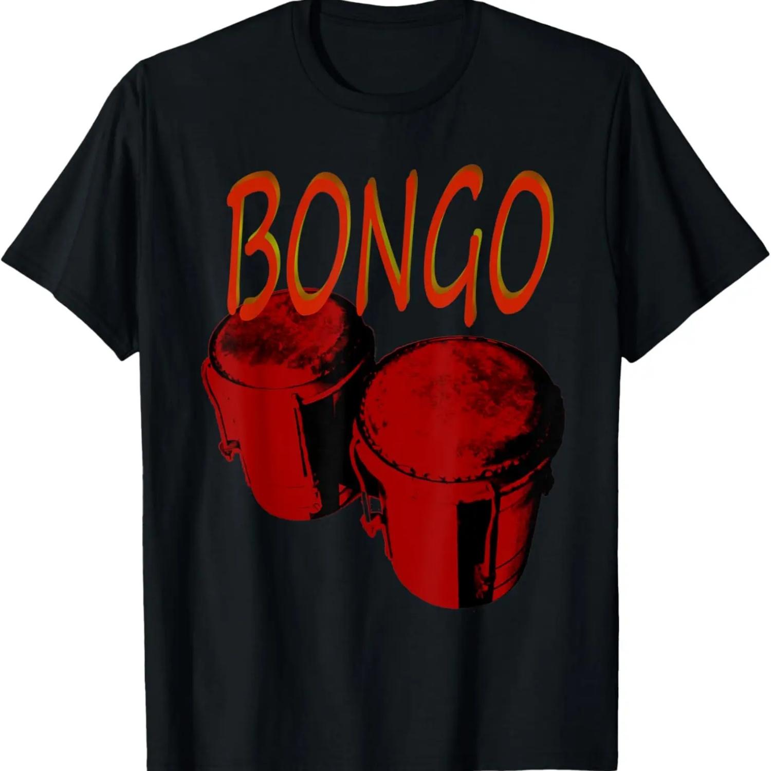 

Bongo Drum T-Shirt XXXXXL чёрный