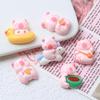 Pink Baby Cartoon Resin Accessories Kit