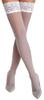 Cottelli LEGWEAR - White Classic Stockings with Beautiful Lace 4