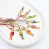 Stainless Steel Marine Fish Pendant Jewelry Multicolor Rope Chain Necklace Portable Designs