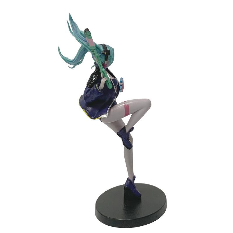 Anime Cyberpunk Edgerunners Rebecca Figure Model Toy Collection Gift