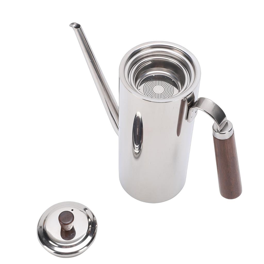 700ml Oil Dispenser Pot 304 Stainless Steel Olive Oil Bottle Container for Vinegar Soy Sauce Storage Kitchen Gadget