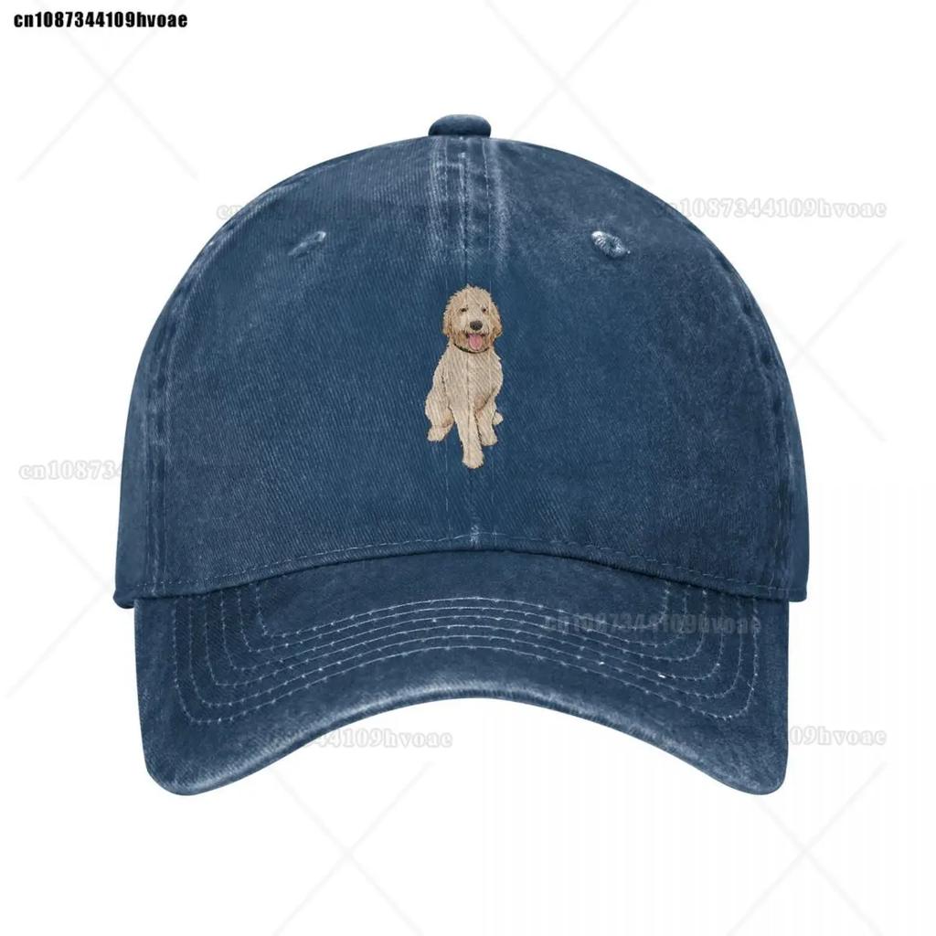 Golden Doodle Baseball Cap for Unisex Original Mesh Baseballs Caps Funny Adjustable Summer Dad Gift