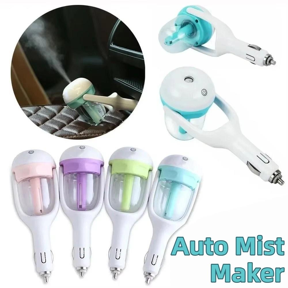 Portable Steam Air Purifier Refillable Car Air Freshener Various Colors Auto Mist Maker  Travel Use