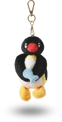 [Many a Little] Pingu Plush Mascot Key Ring/Keychain Ball Chain (Pingu)