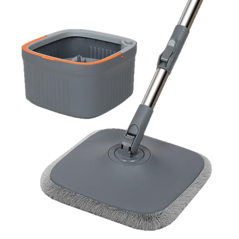 2025 Spin Mop: Hand-Free Cleaning with Wet/Dry Use and Clean/Dirty Separation