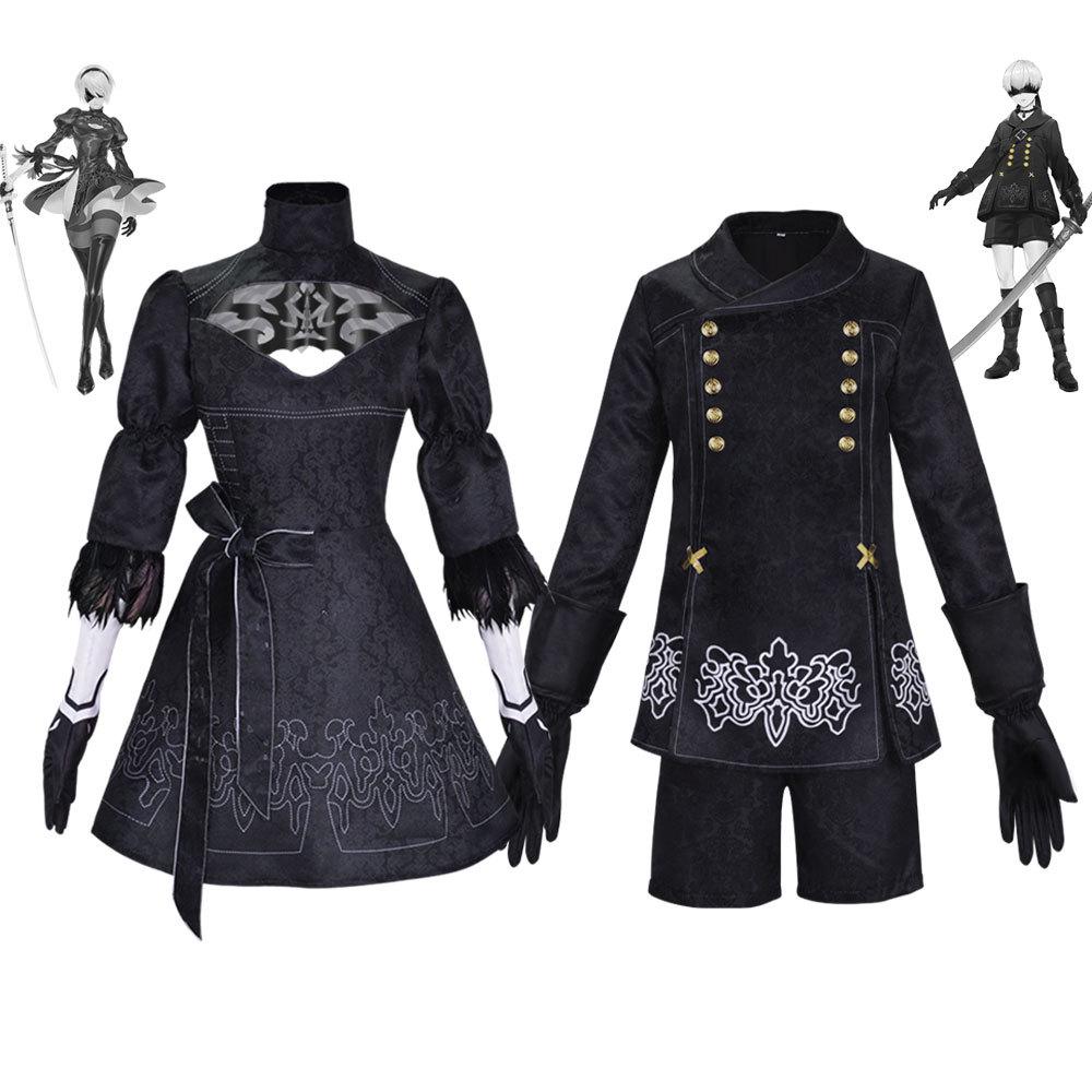 2023 Nier Automata Cosplay Costume: YoRHa 2B & 9S Women’s Wear