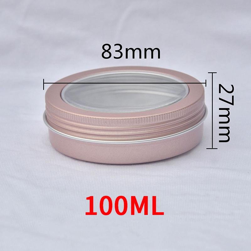 10 szt. Aluminiowe Puszki Pojemniki Pudełka 5ML/10ML/15ML Puste Na Krem Balsam Paznokcie Świeca Kosmetyki Okrągłe