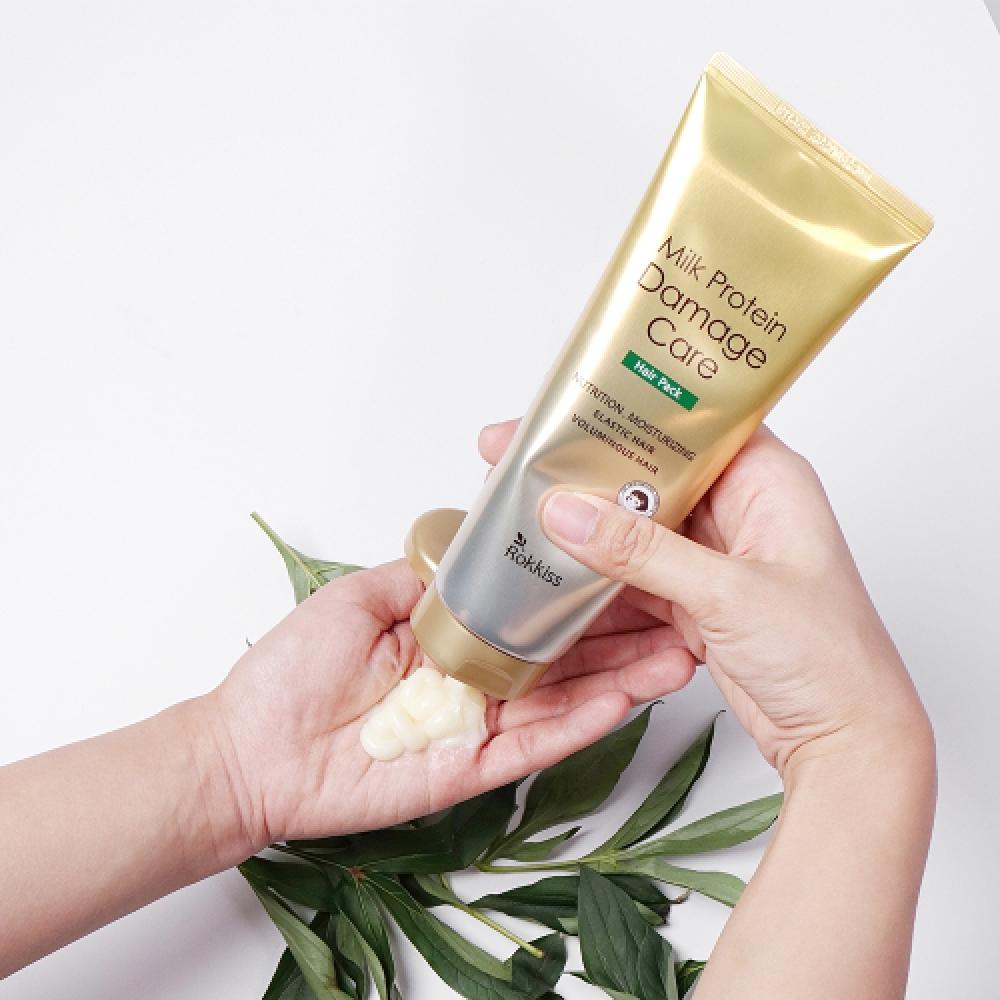 Rokkiss Milk Protein Damage Care Hair Pack 250ml 2