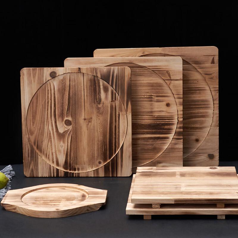 Wooden Pot Trivet and Heat Insulation Mat
