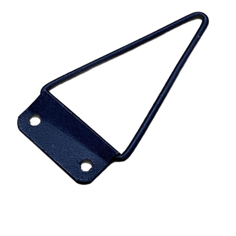 Decorative Picture Frame Hanging Hook with Extended Triangle and Double-Hole Feature for Horizontal Display