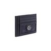 Gucci Ophidia Double G Logo Palladium Tone Accessories Canvas And Leather Card Holder Men Card Holder Blue Dark-Blue 732018-UULBN-4055