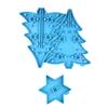 Weihnachtsbaum Silikonform Weihnachts Harzform mit Halter Weihnachtsbaum Schmuckform für Weihnachtsfeier Heimdeko