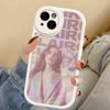 Singer C-Clairo Leder Handyhülle Für Iphone 16 15 14 Plus 13 12 11 Pro Max Hülle