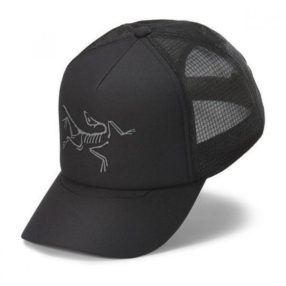 Arcteryx Mens Bird Trucker Curved Brim Hat Su07764 BLACK / ONE SIZE