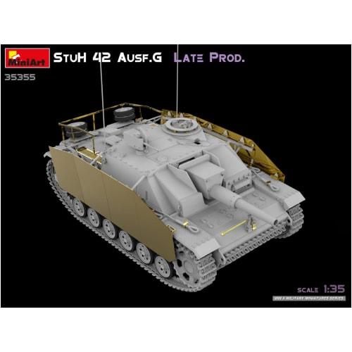 Miniart 1/35 Scale German 10.5cm Assault Howitzer 42 Ausf. G Late Production Plastic Model MA35355