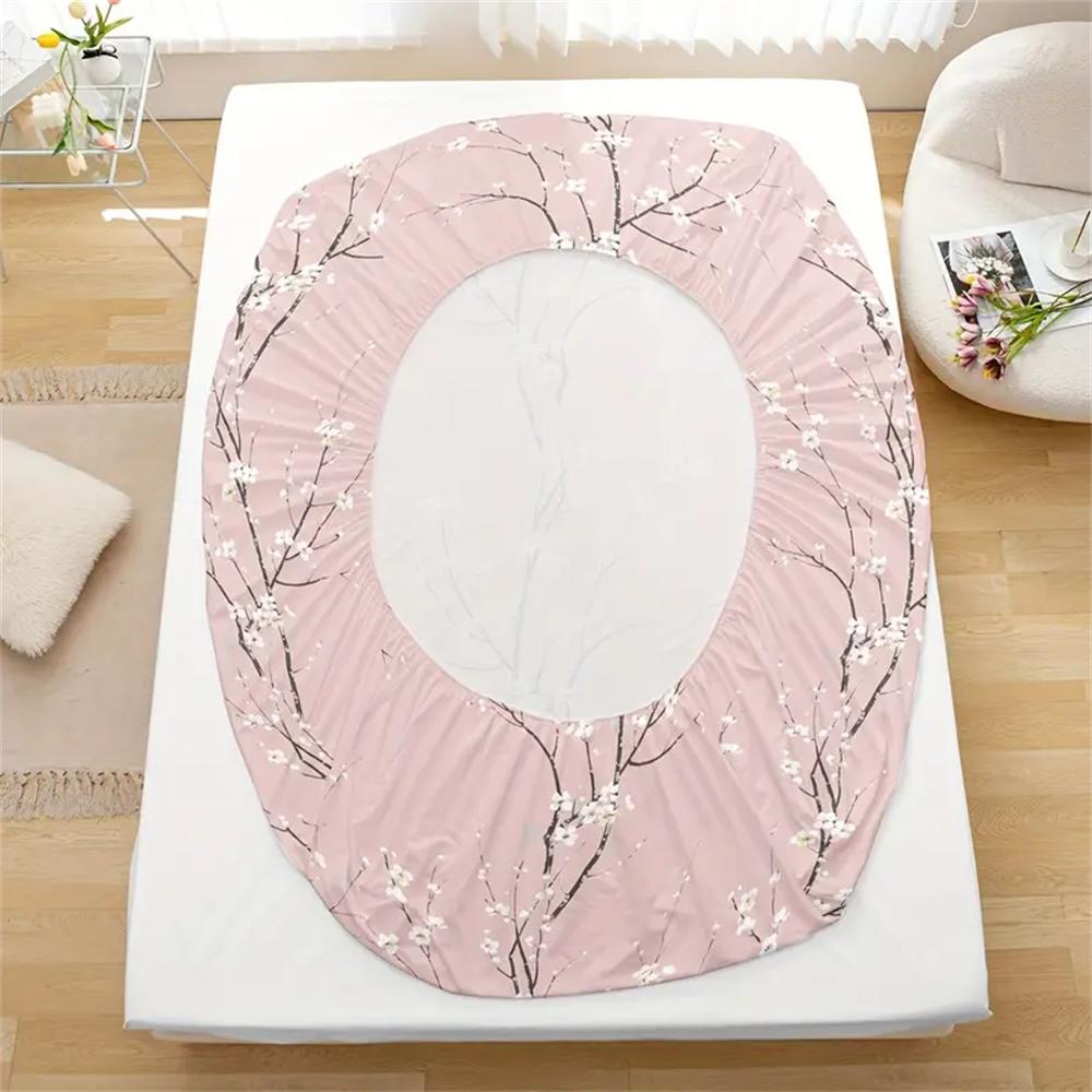 Cartoon Dinosaur Sheet Bed Mattress Protector Plants Bedding Elastic Fitted Sheet Kids Girls Bed Cover Twin Full Queen King Size