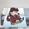Crayons Shin Chans Anime Blanket Fleece Autumn Suotome Ai Breathable Lightweight Throw Blankets for Home Bedroom Bedspread