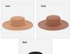 Women's Autumn/Winter Wool Felt Fedora - Large Brim Jazz Hat in French Hepburn Style