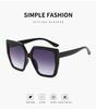 Vintage Oversized Square Sunglasses Women For Men Classic Big Frame Trending Sun Glasses UV400 Luxury Brand Designer Eyeglasses