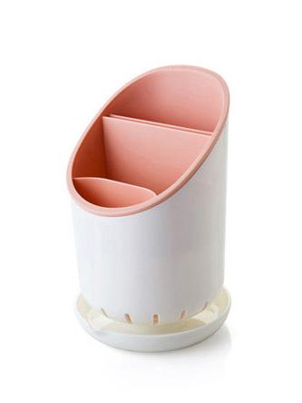 Kitchen Cutlery Holder Rack Plastic Draining Knife Storage Tool Tableware Drying Stand Shelf Chopsticks Spoon Fork Container