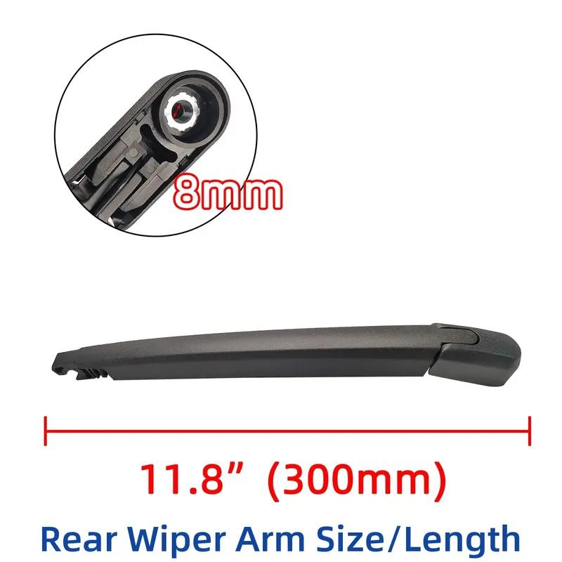 2PCS Car Rear Wiper Blade and Arm Fit for Mazda CX-5 CX5 MK1 2011-2017 Car Rear Window Windshield Wiper Blade Arm Set