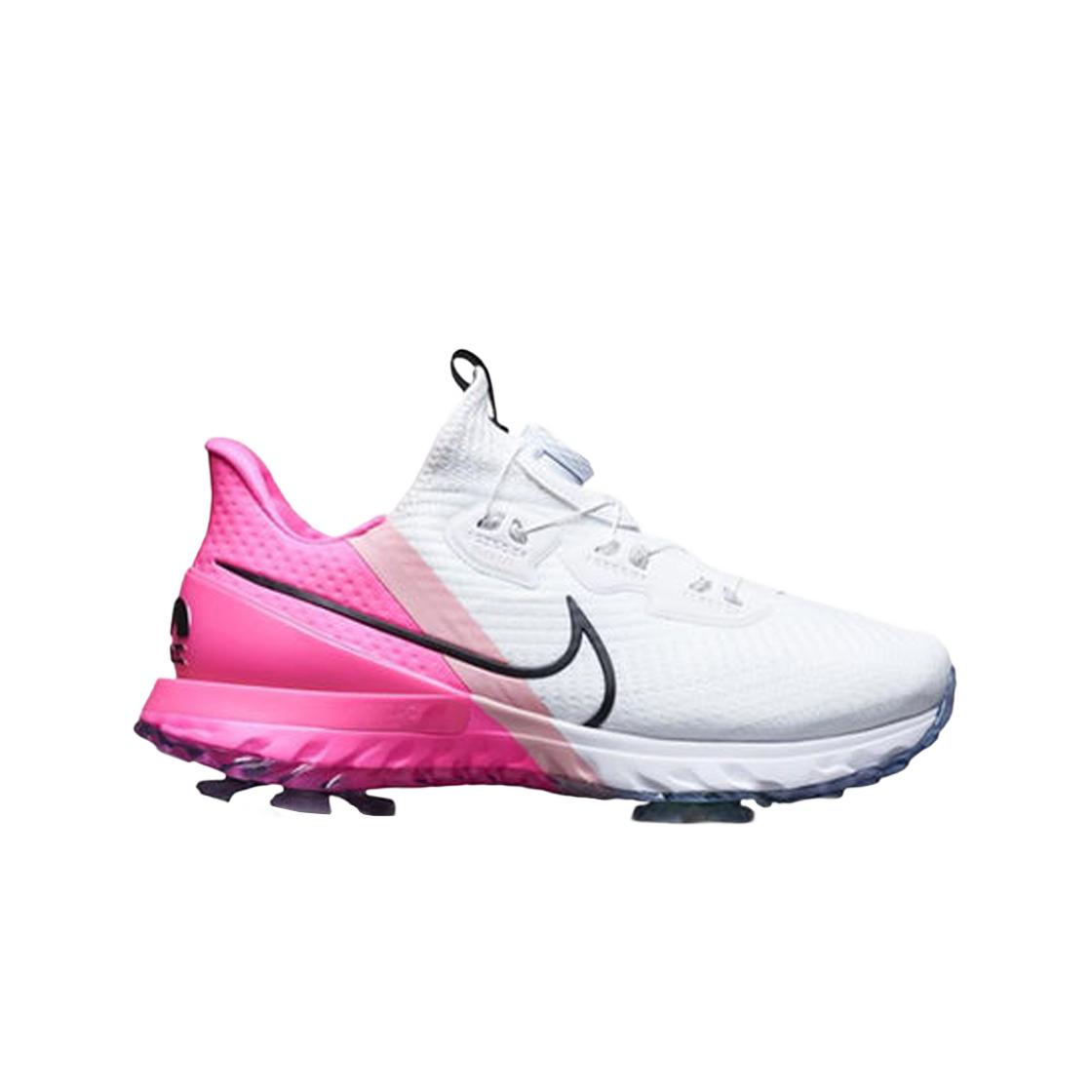 

Женские кроссовки Nike Air Zoom Infinity Tour BOA White Black Pink Blast CV0756-101