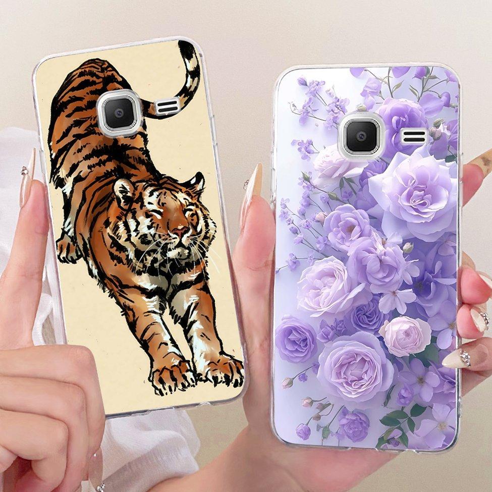 For Samsung Galaxy J1 mini Clear Case Aesthetic Luxury Cute Fashion Funny Painted Casing For Samsung J1 mini SM-J105B SM-J105H