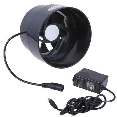 Compactly Inline Duct Fan 9.7cm Ventilation Exhaust Boosters for Efficient Airflows In Kitchens Low Noise Duct Fan