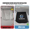 Car Logo Headrest Cover Seat Head Pillow Neck Headrest Cover For Volvo V40 V60 C30 C70 S60 S80 S90 XC40 XC60 XC70 XC90 T6