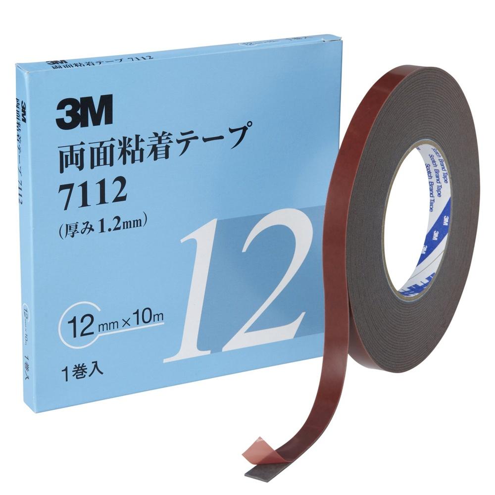 3M (3M) double-sided adhesive tape 7112 12mm width x 10m 12 AAD