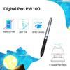 HS610 Professional Design 8192 Levels Portable Electronic Digital Pen Drawing Graphic Tablets for Student and Kids