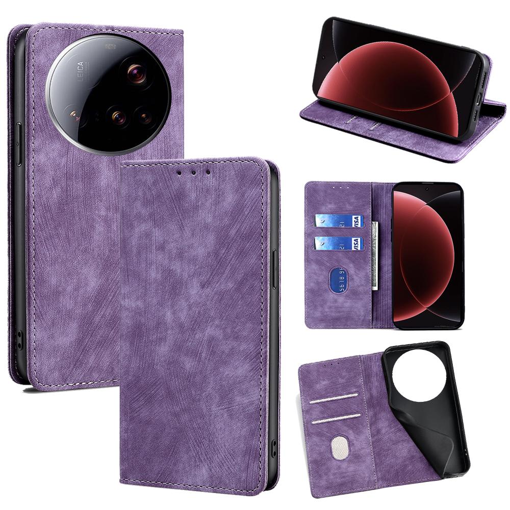 For Xiaomi 15 Ultra Case RFID Blocking Wallet Leather Phone Cover