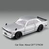 1:22 Scale Gtr-R34 Alloy Model Car Toy Doors Opened Pull Back Models Toys Shock Absorption Sports Cars Ideal Ornaments Gifts