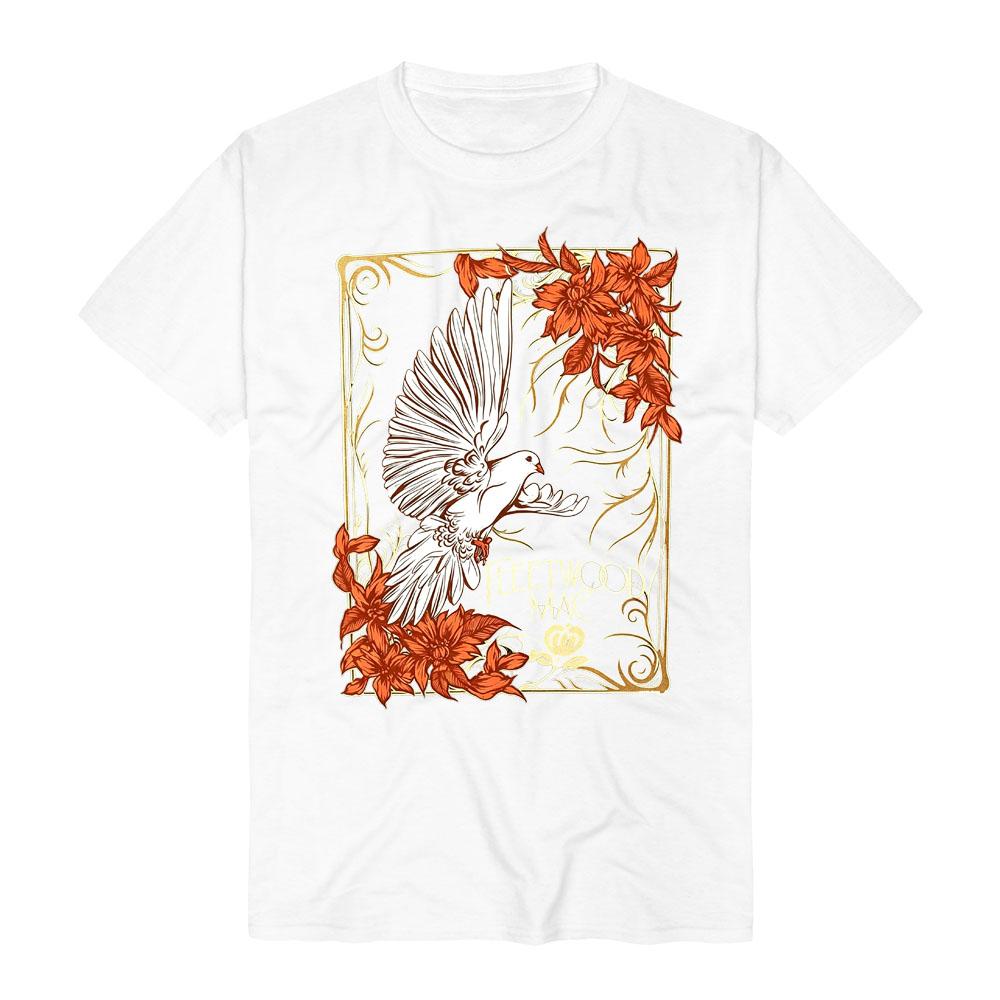 Fleetwood Mac The Dove T-Shirt Jugendstil Orchester Gotische Ästhetik T-Shirt Rundhals Baumwoll T-Shirt Kurzarm Unisex Oberteile