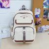 Schoolbag1011 new Japanese ins high value college style junior high school students multi-compartment lightweight backpack women's schoolbag