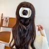 Matte Hair Claw Clip Flat Hair Barrettes New Hairpin  For Women