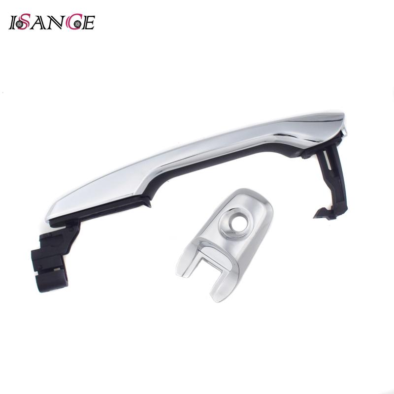 Chrome For 2011- Ford Explorer 2.0L 2.3L 3.5L 3.7L Front Left Driver Exterior Car Door Handle W/ Key Hole BB5Z7822404BA