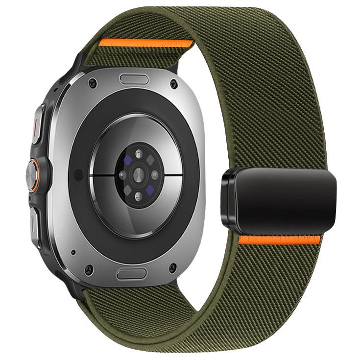 Samsung Ultra Compatible Magnetic Clasp Elastic Nylon Watch Band